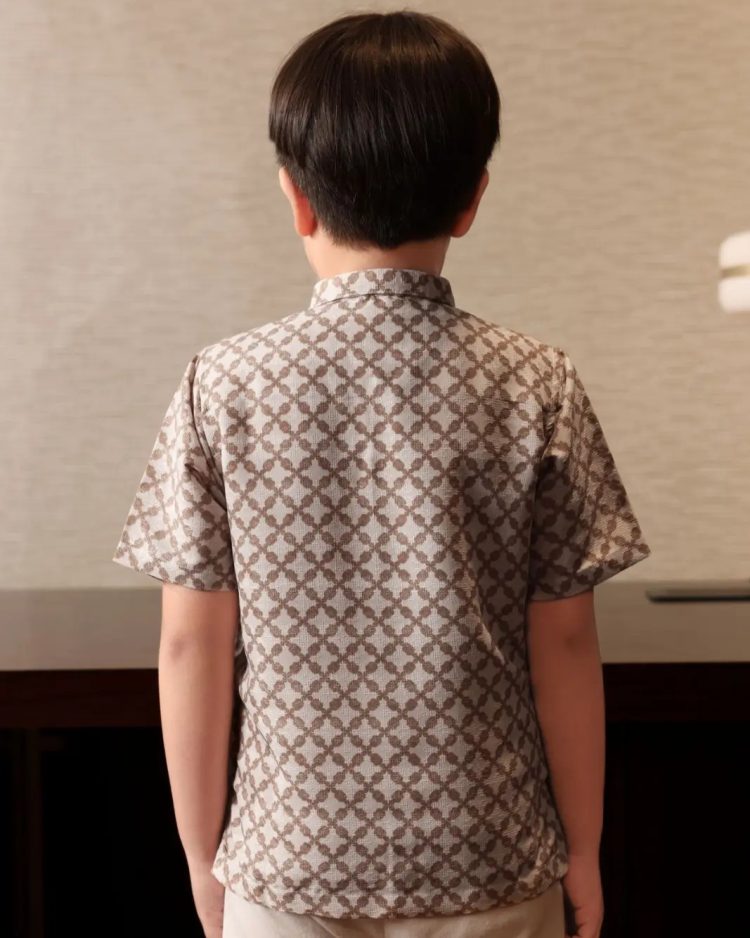 SANGGA SHIRT KIDS CHESTNUT - Image 3