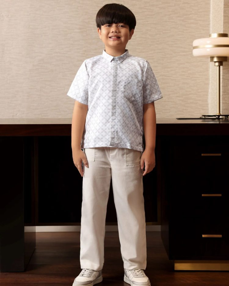 SANGGA SHIRT KIDS CASHMERE - Image 2