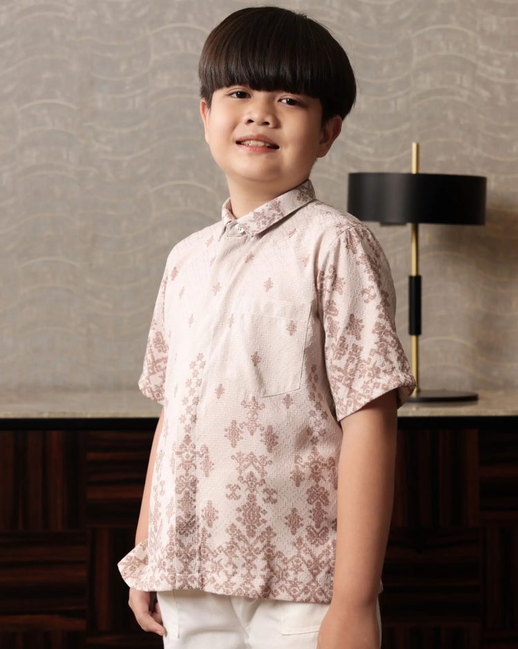 Samamu Shirt Kids Ikat - Image 2