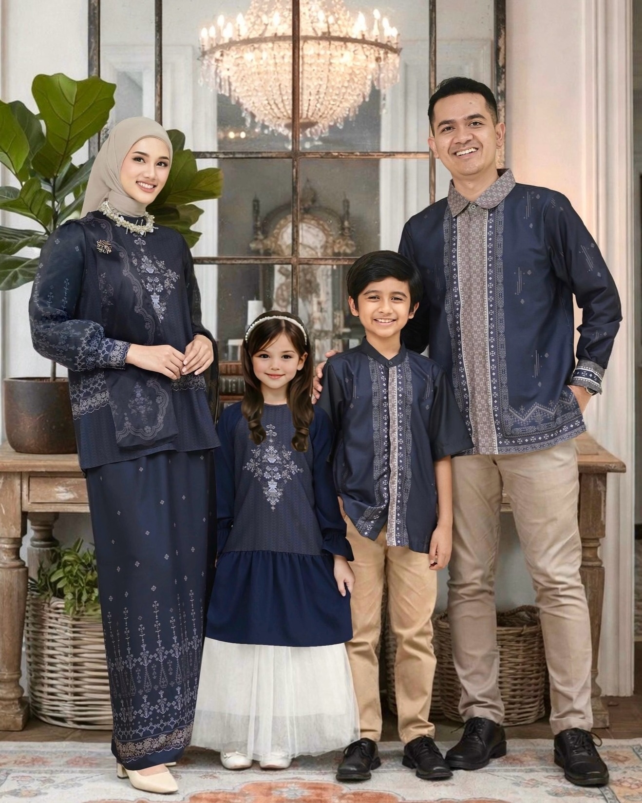 Kurung Raya Signature DeepNavy